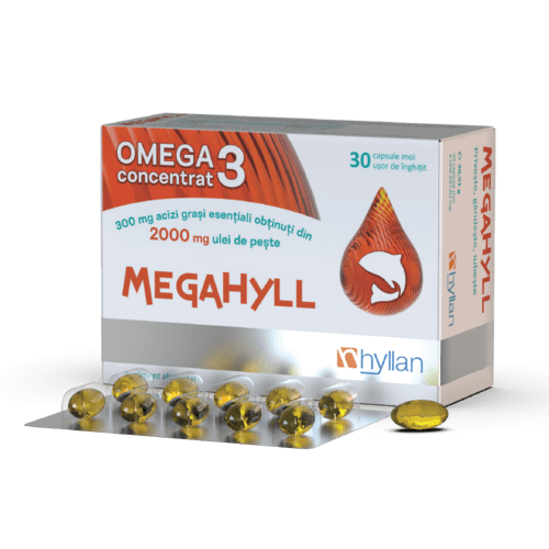 MegaHyll - Omega 3 din ulei concentrat de peste